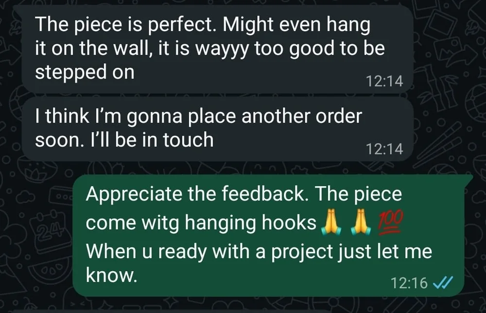 CHJM customer feedback